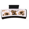Wholesale leather PU yak Chrysanthemum White square simple all-match shark grip high Skull top